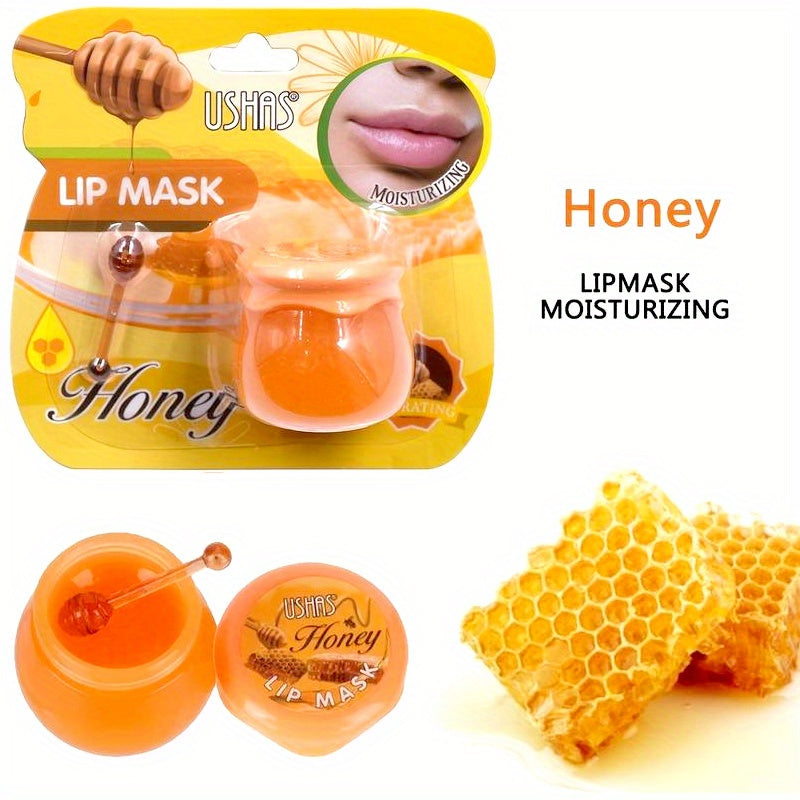 Strawberry Lip Mask Serum with Natural Plant Extracts