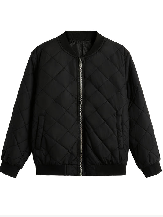 Girls Zip Front Long Sleeve Jacket with Pocket