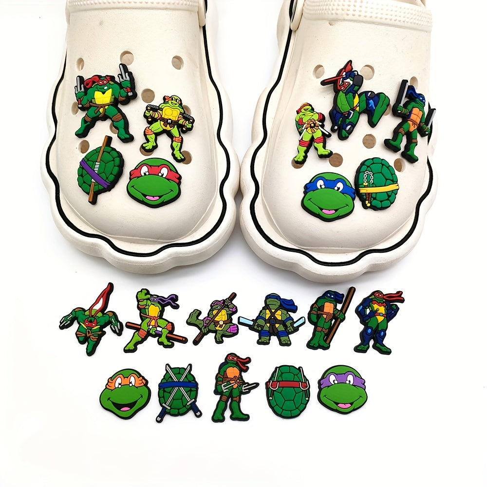 20pcs Anime Shoe Charms Clogs Wristband Charms Party Accessories
