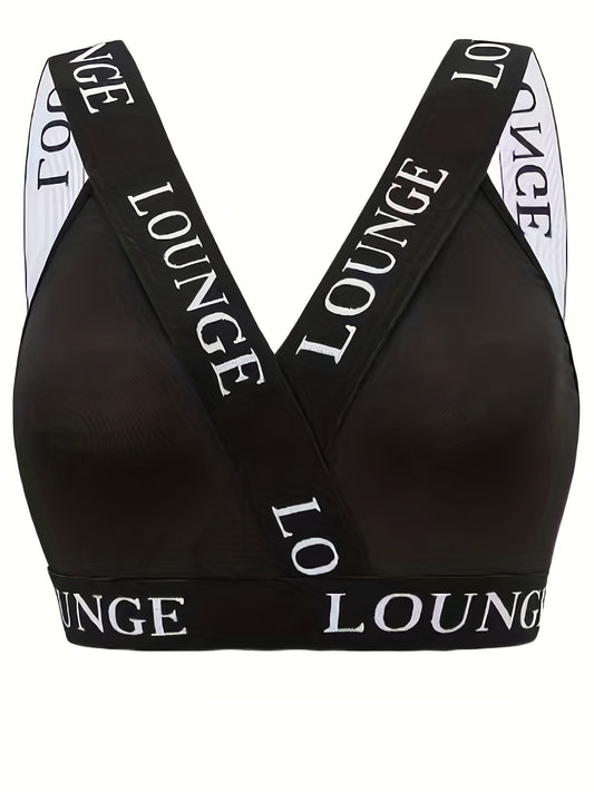 Sexy Plus Size Bra Women's High Stretch Bralette