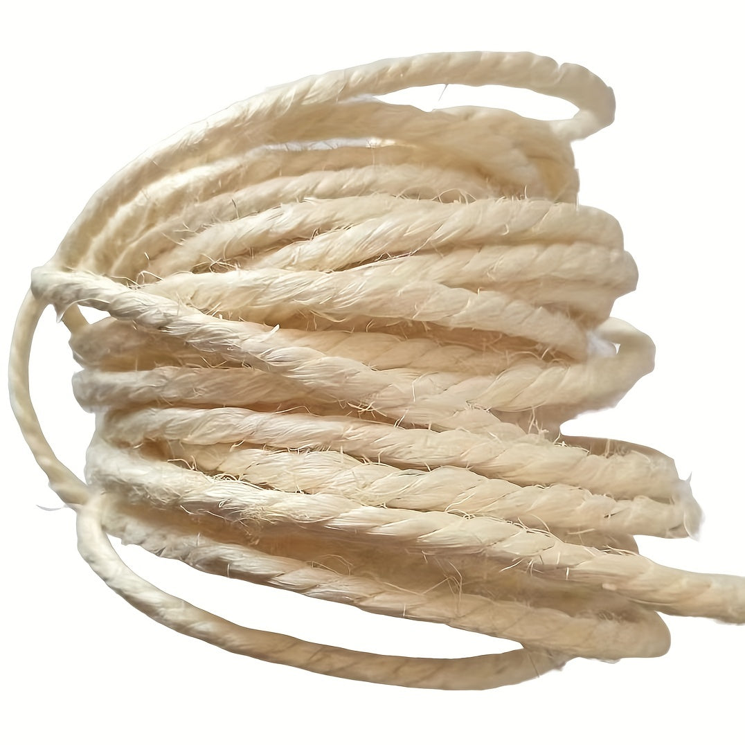 Durable Sisal Rope for DIY Cat Scratching Post