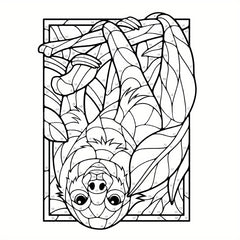 Animal Coloring Book Deluxe Edition with 22 Pages - Suitable for Adults