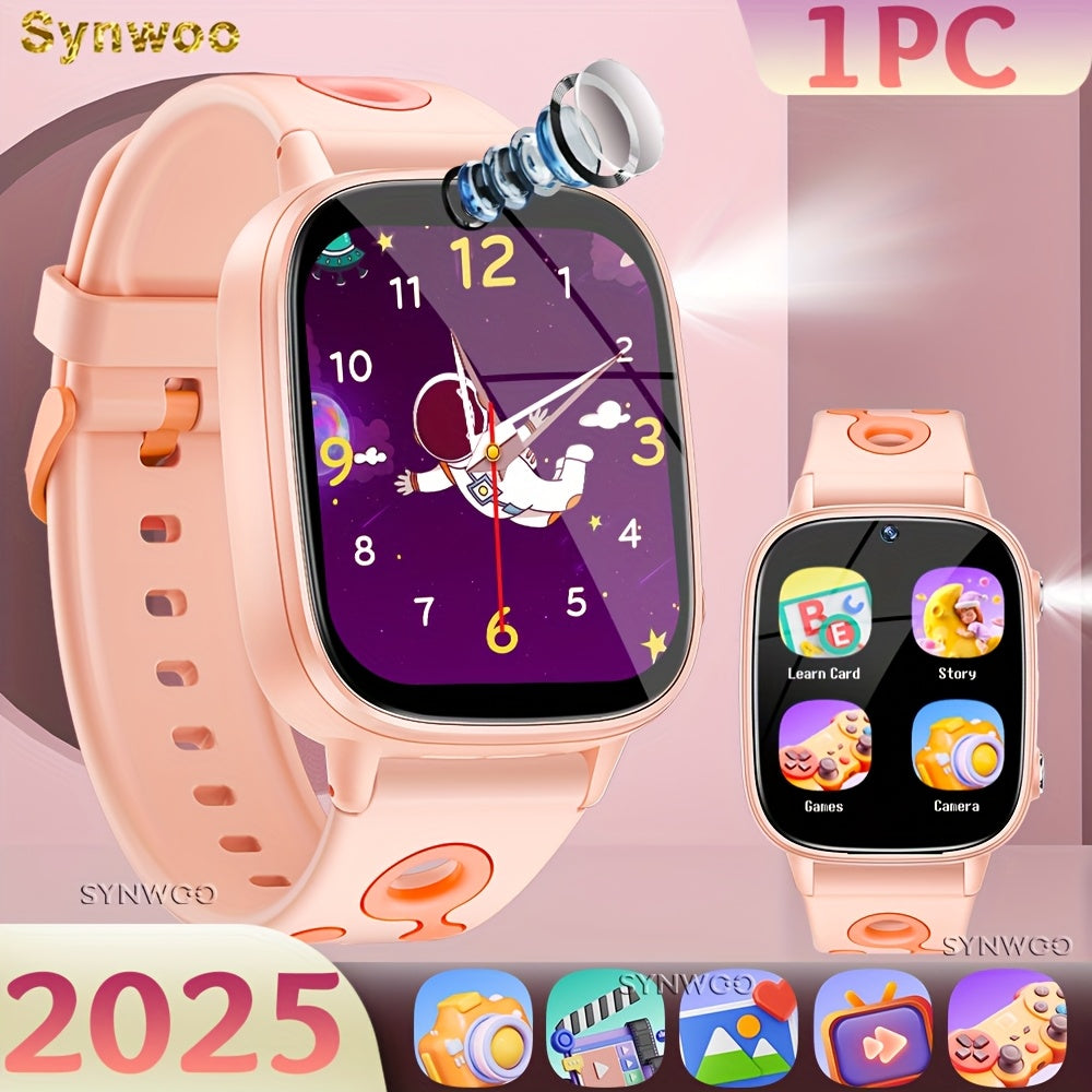 Synwoo Kids Smart Watch Full Touch Control 26 Games LED Flashlight Waterproof