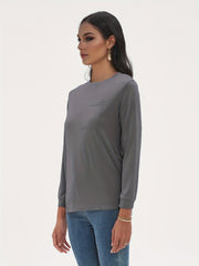 Casual Long Sleeve Sports T-shirt Women's Activewear