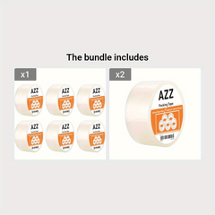 Professional Packaging Tape 1.88Inch X 70Yards Heavy Duty Transparent Material