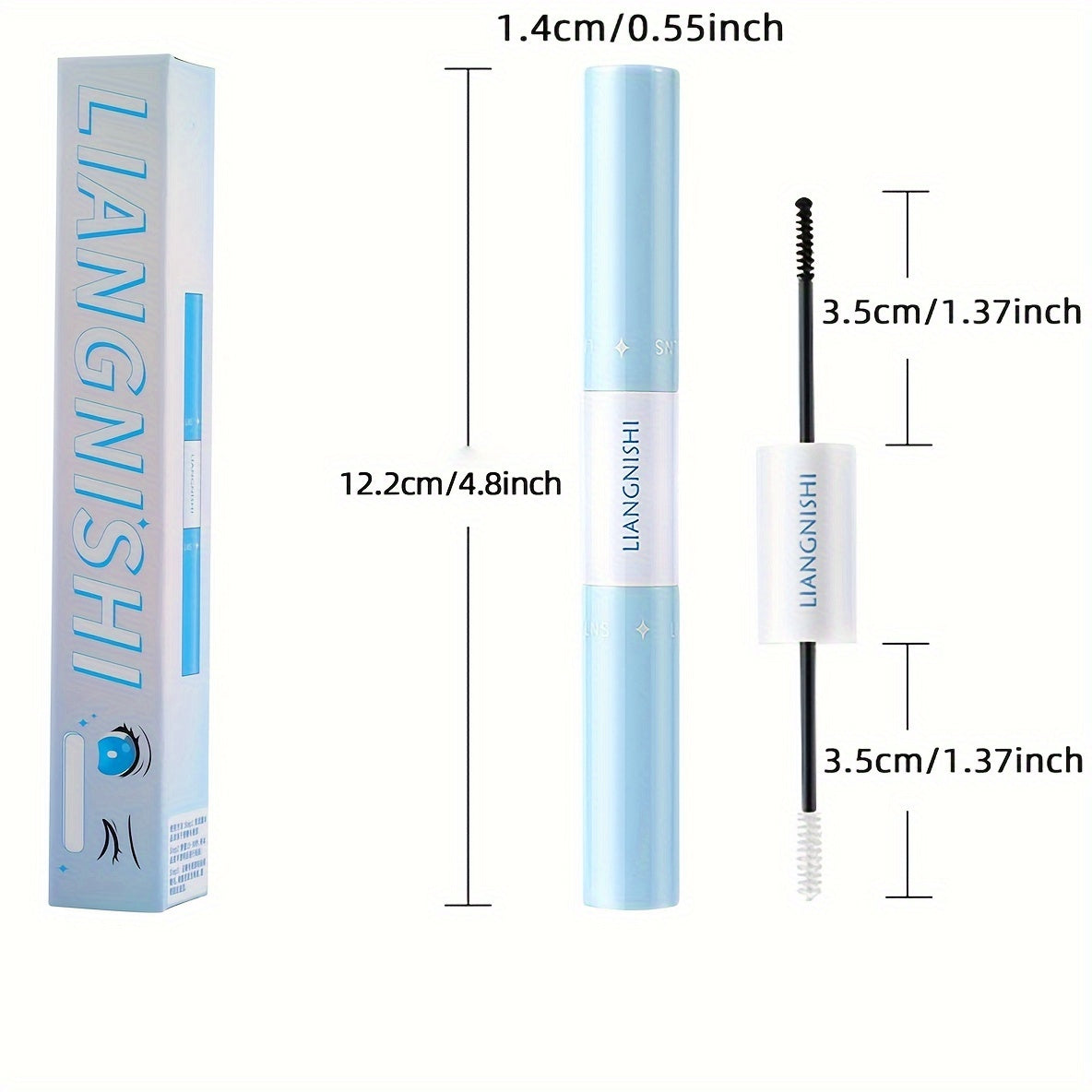 Long Lasting Double Ended Eyelash Glue Set