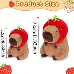Strawberry Head Doll Guinea Pig Plush Toy