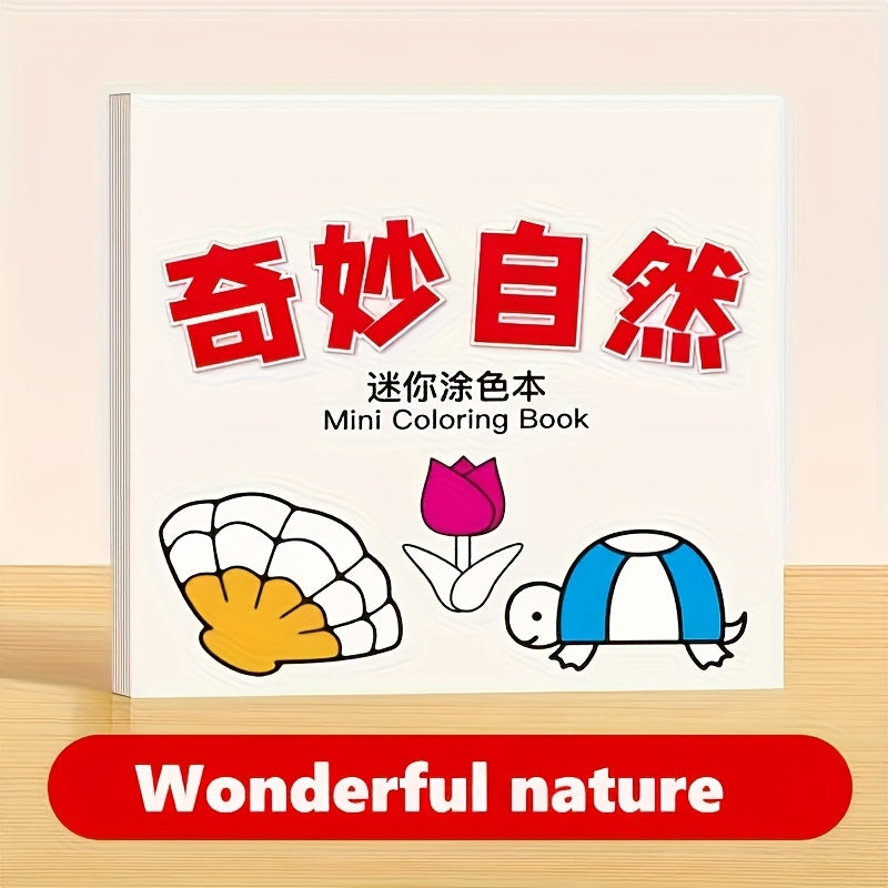 Mini Doodle Book Coloring Watercolor Sketchbook for Parties