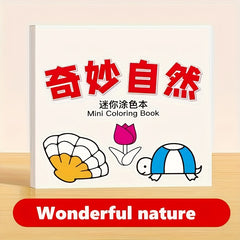 Mini Doodle Book Coloring Watercolor Sketchbook for Parties