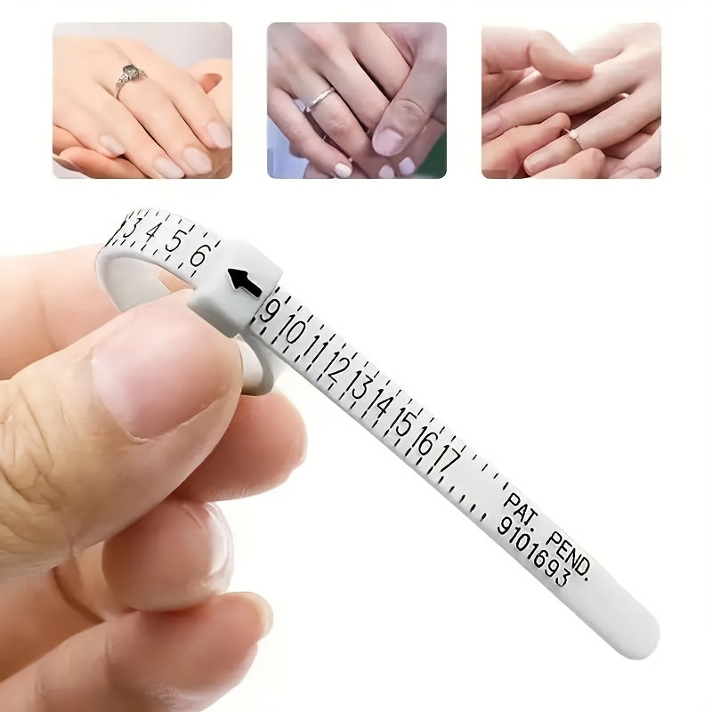3-Piece Jewelry Polishing Set with Ring Size Measurement