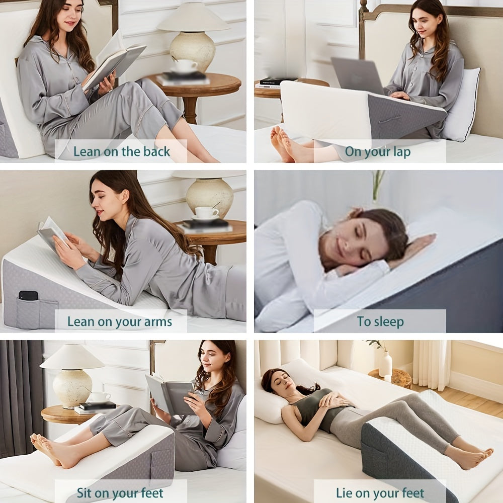 Wedge Pillow For Sleeping After Surgery Memory Foam