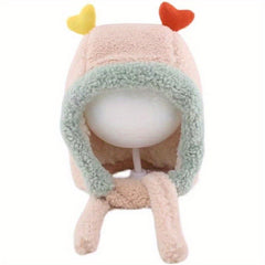 Baby Ear Protection Warm Plush Hat for Winter