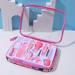 10pcs Baby Care Kit with Nail Clippers Comb Brush