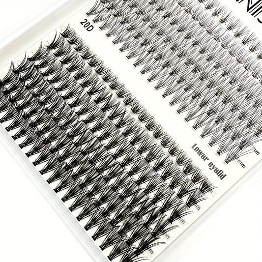 10D 20D D 8 14mix Eyelash Clusters 240 Lashes Extension