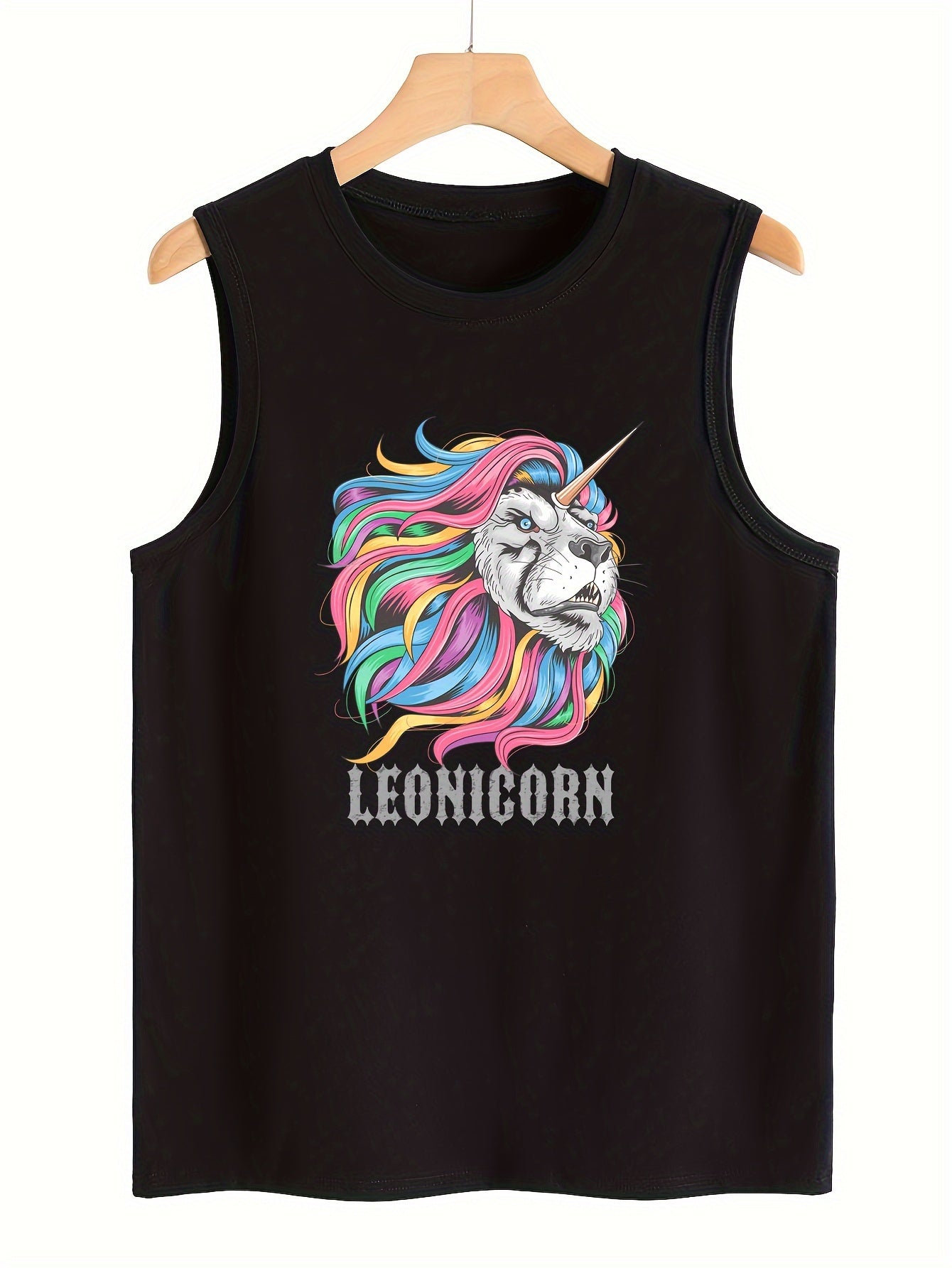 Animal Print Workout Tank Top Women's Activewear
