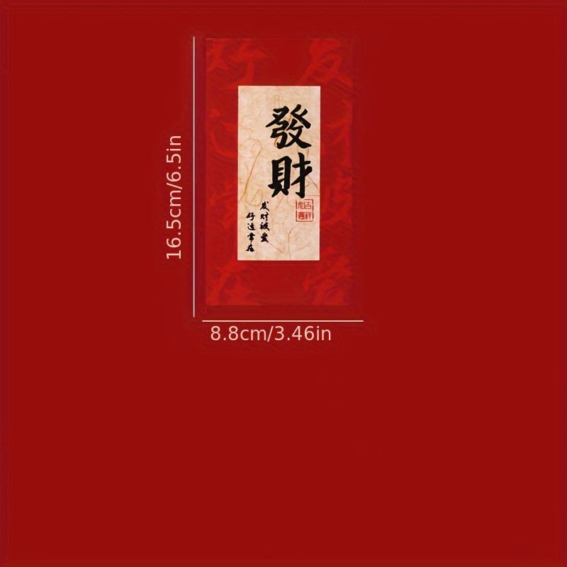 6pcs Red Envelope Dragon Year Spring Gain Sealing Year's Bag