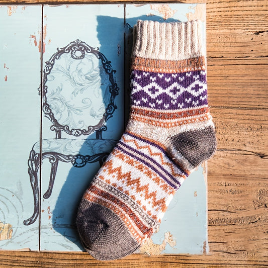 Winter Thick Wool Socks, Men's & Women's, Christmas Gift