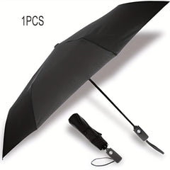 Windproof Coated Travel Umbrella Auto Open Close Stylish Lightweight