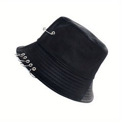 Chaoren Street Couple Bucket Hat Sunscreen Sunshade Basin Hat