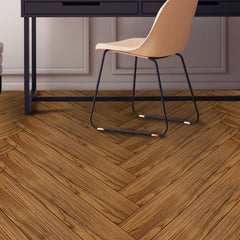 Wood Grain Printed Floor Stickers Waterproof Anti-slip Tile Stickers