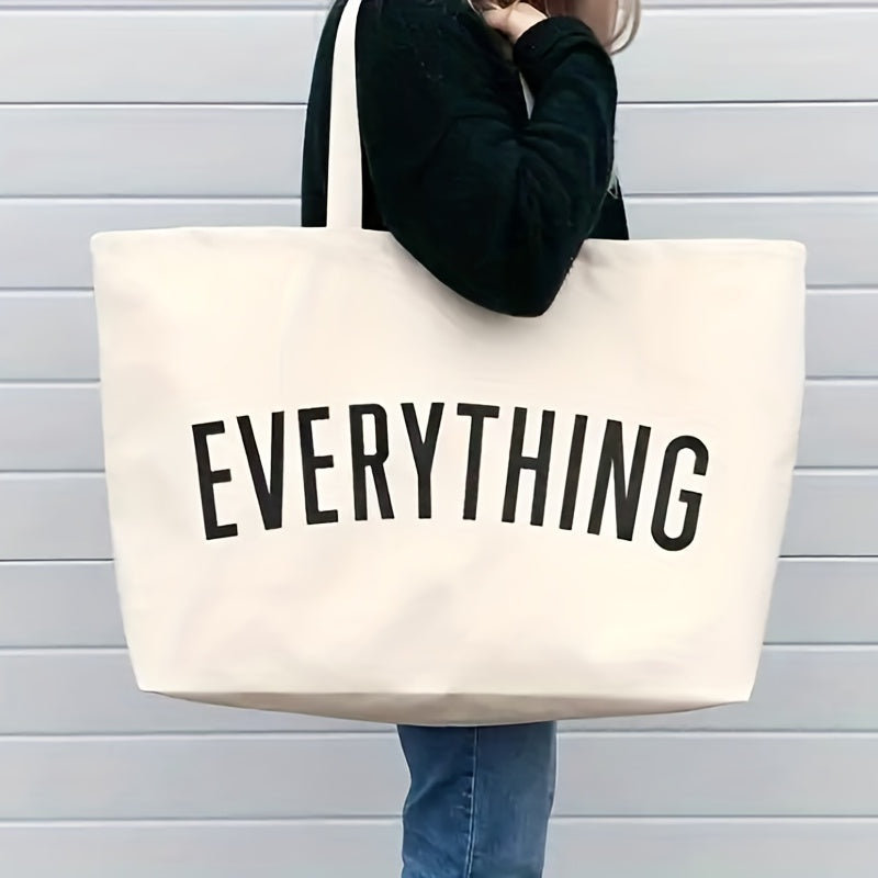 Canvas Reusable Shopping Bag Eco Friendly Grocery Bags Foldable Tote Bag