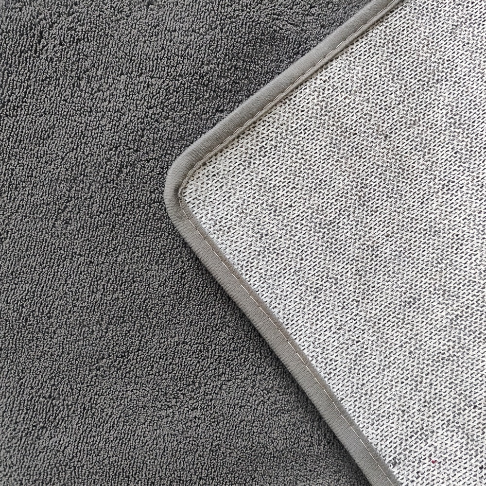 Dark Grey Carpet Living Room End Table Long Haired Sofa Bedroom
