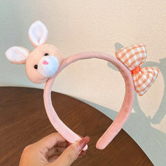 Cartoon Rabbit Headband Bowknot Hair Accessories for Girls