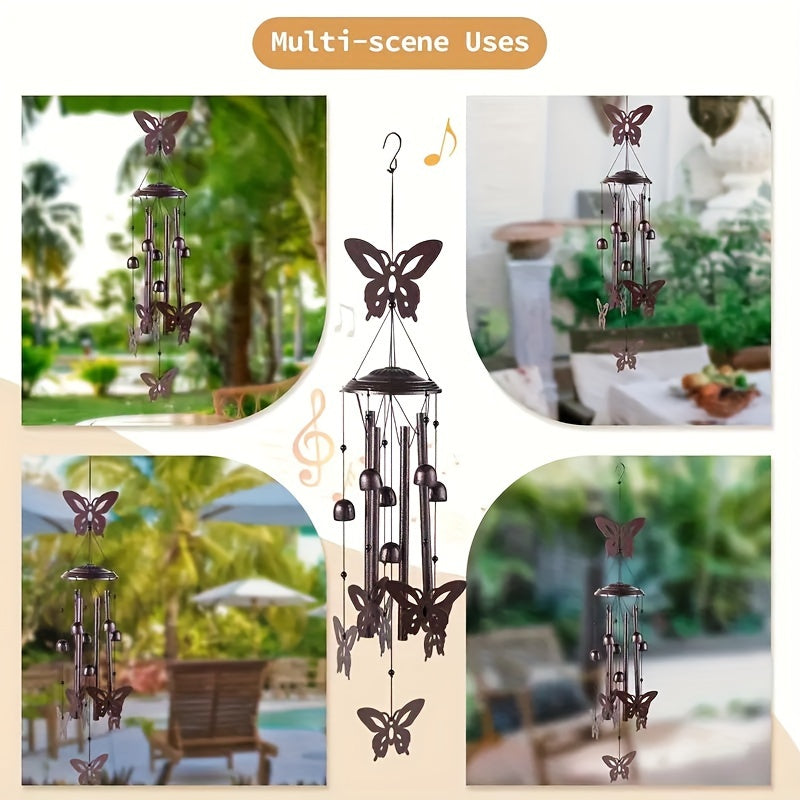 Metal Wind Chimes Hanging Outdoor Home Balcony Decor