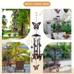 Metal Wind Chimes Hanging Outdoor Home Balcony Decor