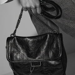 Niche Shoulder Bag Argyle Pattern Flap Chain Bag All Match Crossbody Bag