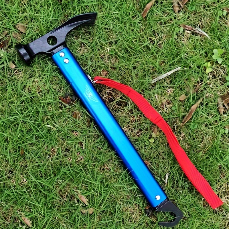 Camping Hammer with Stake Remover & Straps