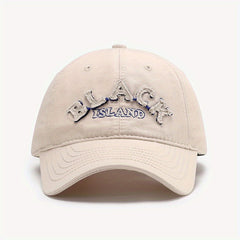 Classic Letter Patch Baseball Cap Unisex Vintage Dad Hats Lightweight Sunshade