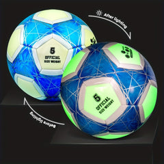 PSYCHE No 5 Glow In The Dark Soccer Ball