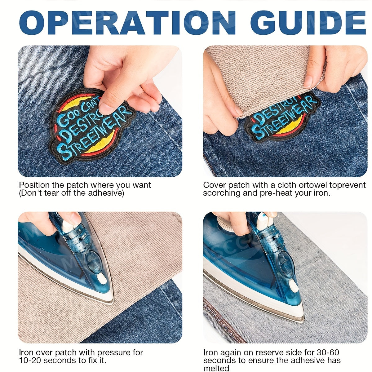 Men's Aviation Embroidery Patch Sticker DIY Clothes Bag Pants Decorative