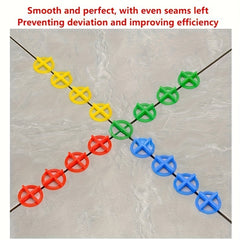 100pcs Ceramic Tile Laying Methods, Floor or Wall Tile Spacing 1.5