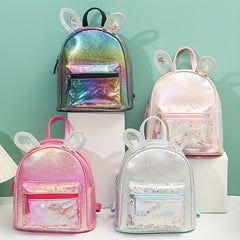 Rabbit Ear Double Shoulder Backpack Leisure Bag