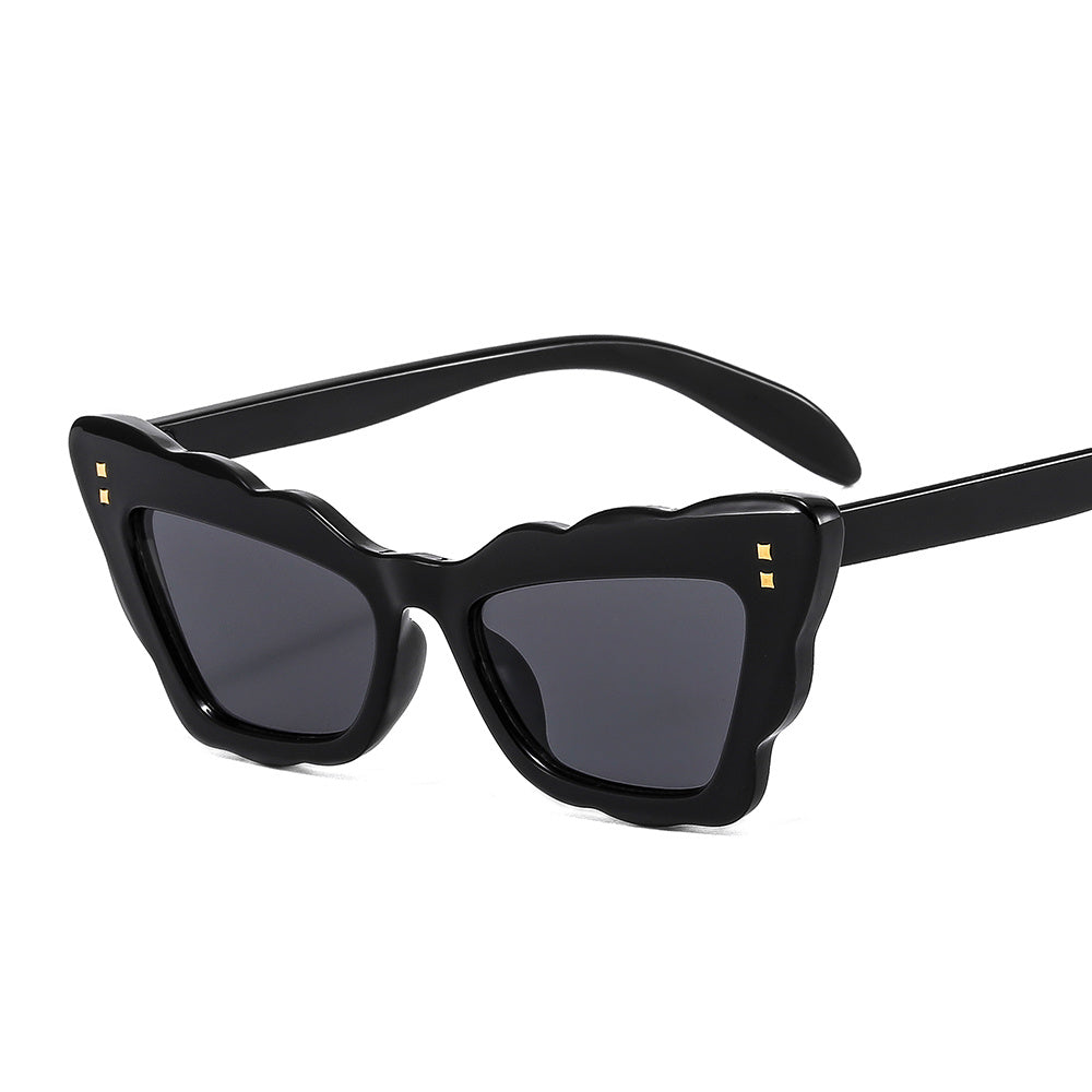 Vintage Square Cat Eye Sunglasses Womens Sunnies UV400 Protection