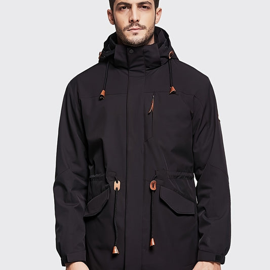 Men's Outdoor Hooded Windbreaker Jacket