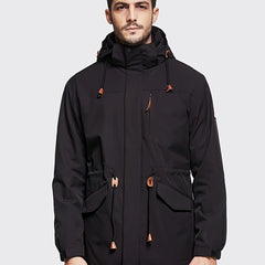 Men's Outdoor Hooded Windbreaker Jacket