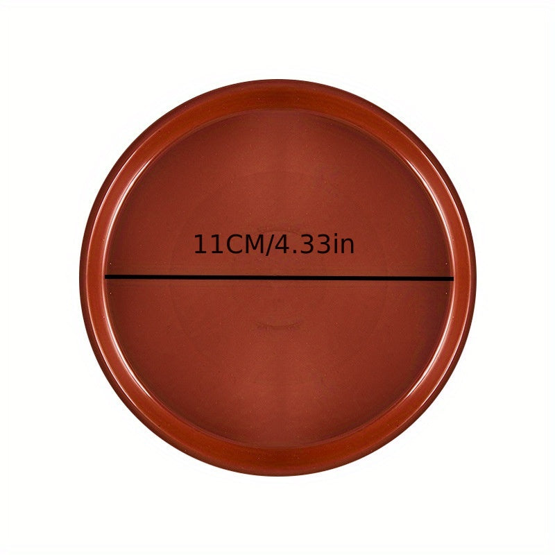 5pcs Plastic Planter Tray with Drain Tray for Patio Garden