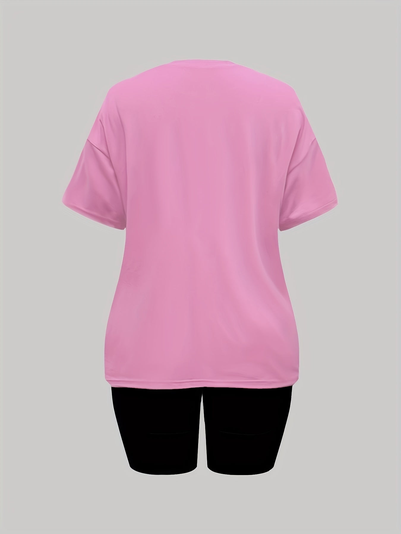 Nope Not Today Tee & Shorts Set Casual 2pcs Outfits Women's Clothing