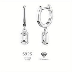 Golden Plated Sterling Silver Drop Dangle Earrings for Women
