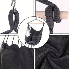 Tassel Hanging Chair Nordic Style Indoor Outdoor Swing Hammock