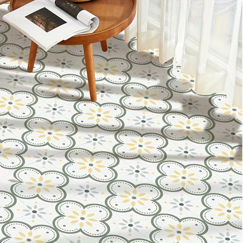 10pcs Non-slip Floor Stickers Waterproof Kitchen Bathroom Floor Stickers