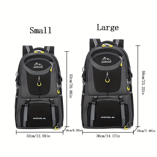 Large Capacity Adventure Backpack for Outdoor Hiking & Traveling