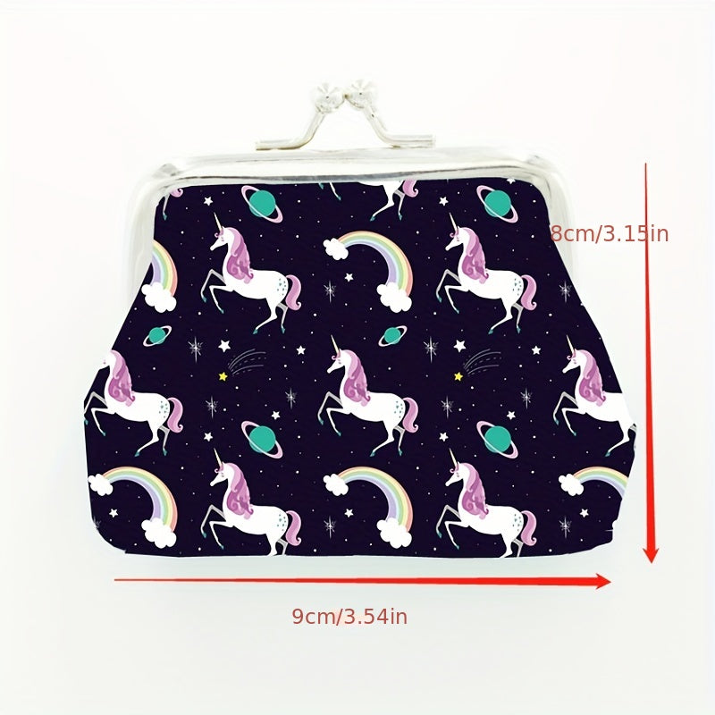 Cartoon Pony Small Storage Bag Key Coin Purse Gift