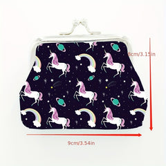 Cartoon Pony Small Storage Bag Key Coin Purse Gift