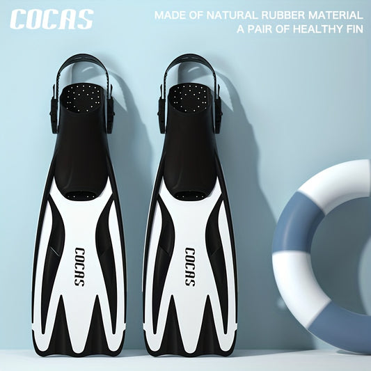 Adjustable Long Fins Silicone Fins Dive Flippers