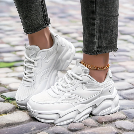 Women's Thick Bottom Breathable Outdoor Sports Shoes