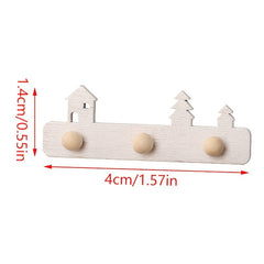 2Pcs 1 12 Dollhouse Wall Mount Rack Hanging Shelf Storage Stand Furniture Model